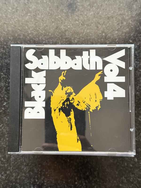cd- Black Sabbath : Vol: 4 1972