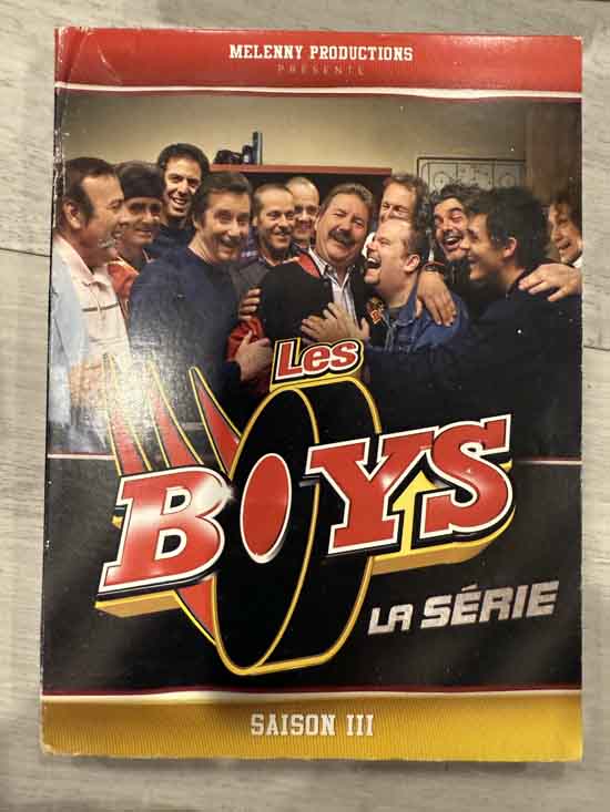 dvd- les boys la serie : saison 3