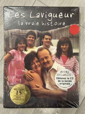 dvd- les lavigueurs la vraie histoire : saison complete (new ,seal)