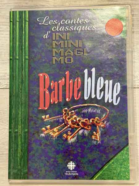 dvd- Les contes classiques d’iniminimagimo : barbe bleue