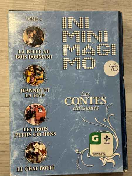 dvd- Les contes classiques d’iniminimagimo : tome 4