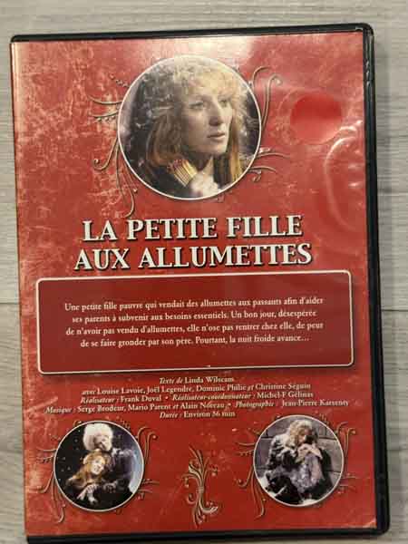 dvd- Les contes classiques d’iniminimagimo : La petite fille aux allumettes
