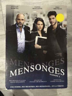 dvd- mensonges : saison 1 (cover damage)
