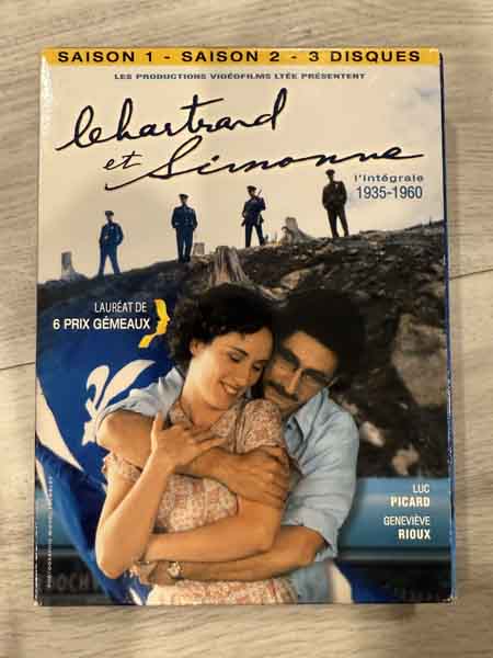 dvd- Chartrand Et Simone : serie complete 2000