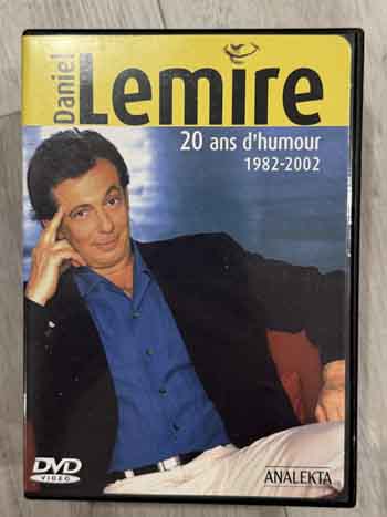 dvd- Daniel Lemire : 20 Ans D’humour
