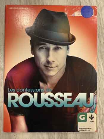 dvd- Stéphane Rousseau : Les Confessions