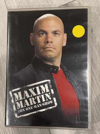 dvd- Maxim Martin : Son One-Man-Show