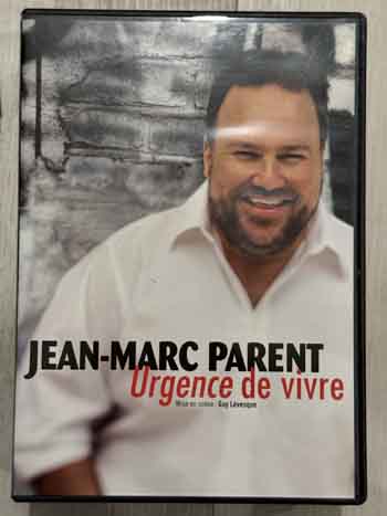 dvd- Jean-Marc Parent : Urgence De Vivre