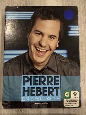 dvd- Pierre Hébert : En Spectacle