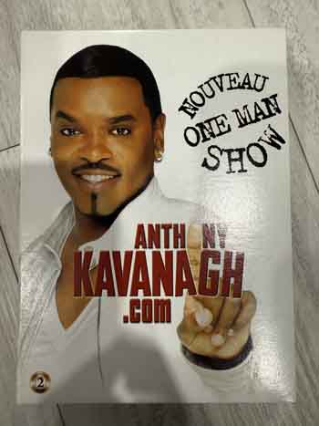 dvd- Anthony Kavanagh : nouveau one man show 2012