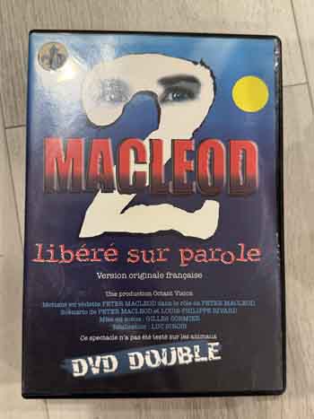 dvd- peter Macleod 2 : Libéré sur parole 2004