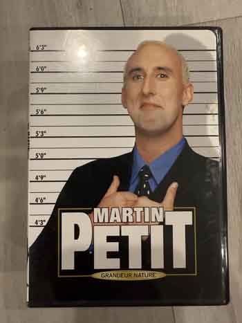 dvd- Martin Petit – Grandeur Nature