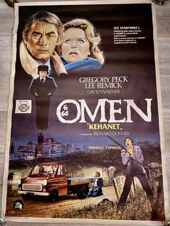 poster original turkish – the omen 1976