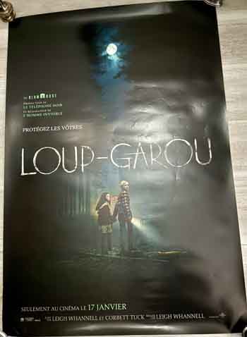 poster original canadian – wolf man 2025