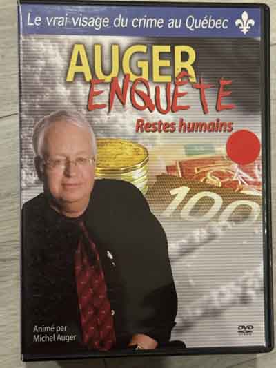 dvd- Auger Enquete : Restes Humains