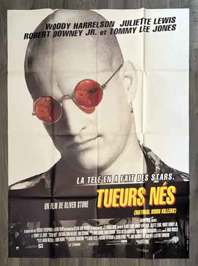 poster original france – natural born killers 1994
