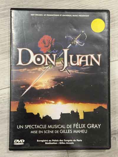 dvd- don juan : felix gray 2008