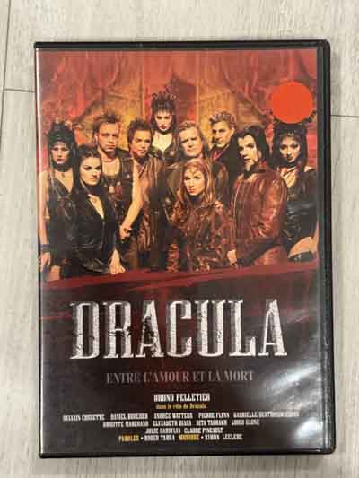 dvd- Dracula entre l’amour et la mort : Bruno Pelletier