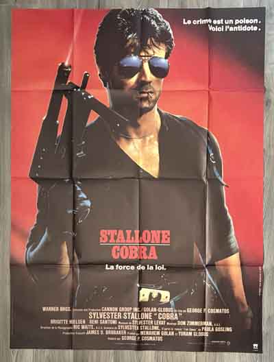 poster original france – cobra 1986
