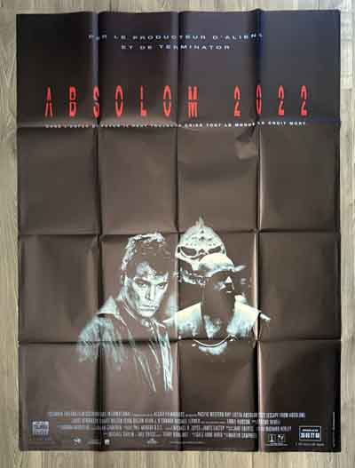 poster original france – no escape 1994