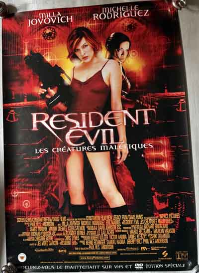 poster canadian – resident evil 2002