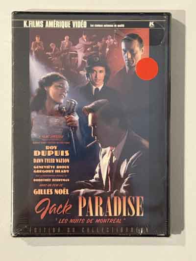 dvd – jack paradise , les nuit de montreal 2004