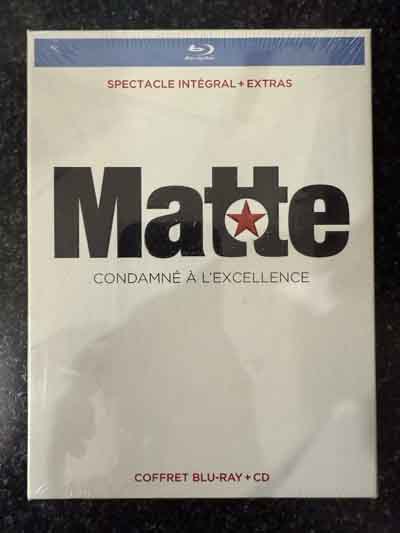 dvd – Martin Matte : Condamné à l’excellence (new seal)