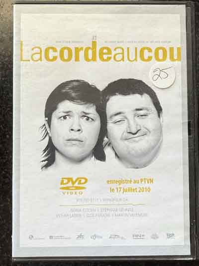 dvd- la corde au cou live ptvn 2010