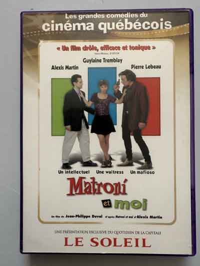 dvd – matroni et moi 1999 (edition le soleil)