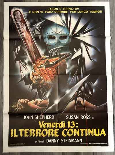 poster original italian – friday the 13th part 5 (1985)