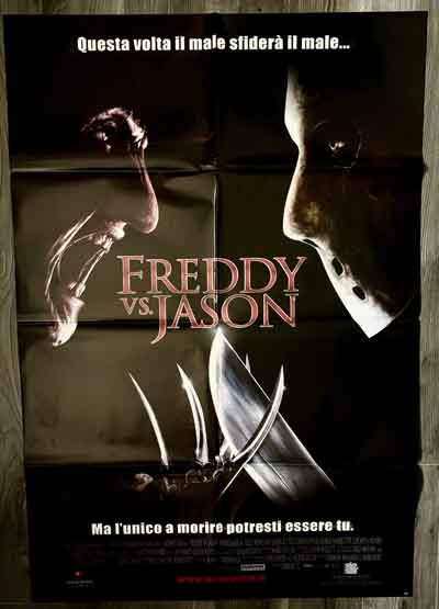 poster original italian – freddy vs jason 2003