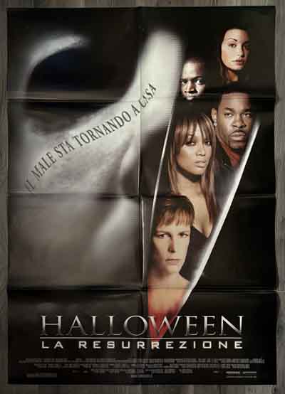 poster original italian – halloween 8 : resurrection 2002