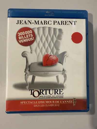 bluray – jean marc parent : torture 2014