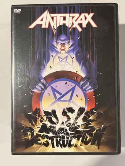 dvd – Anthrax : Music Of Mass Destruction