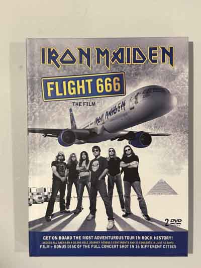dvd – Iron Maiden : Flight 666 2002