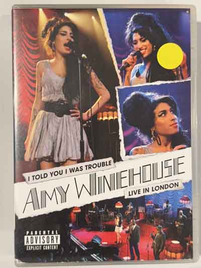 dvd – Amy Winehouse : live in London 2007