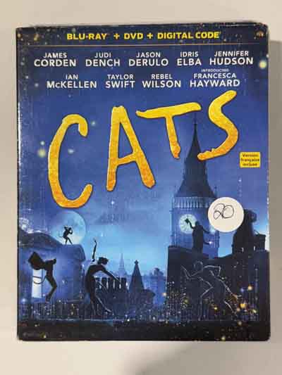 bluray – cats 2019 (new,seal)