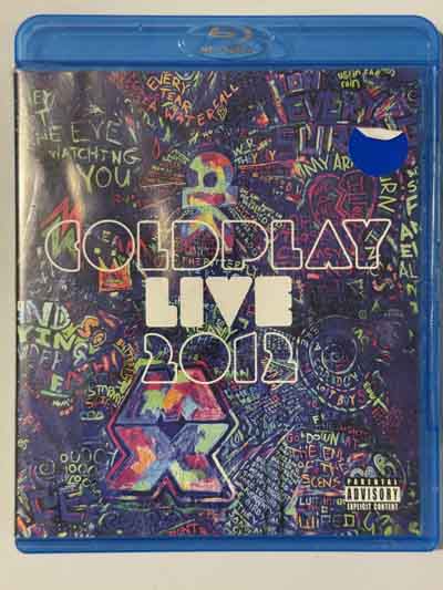 bluray – coldplay live 2012
