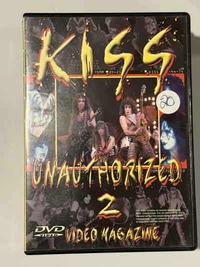 dvd – Kiss Unauthorized 2 Video Magazine