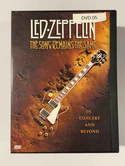 dvd – Led Zeppelin: The Song Remains the Same 1976