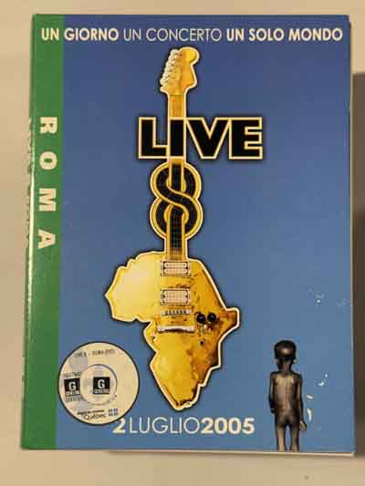 dvd – live aid : rome 2005