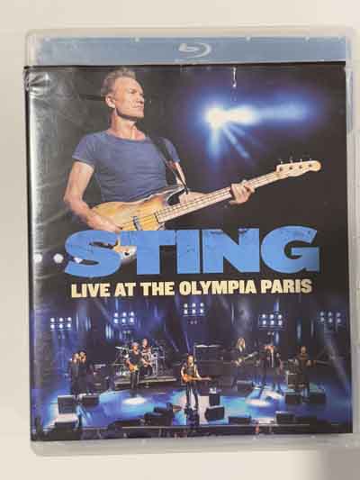 bluray – Sting: Live At The Olympia Paris 2017
