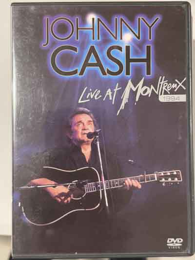 dvd – Johnny Cash : Live at Montreux 2005