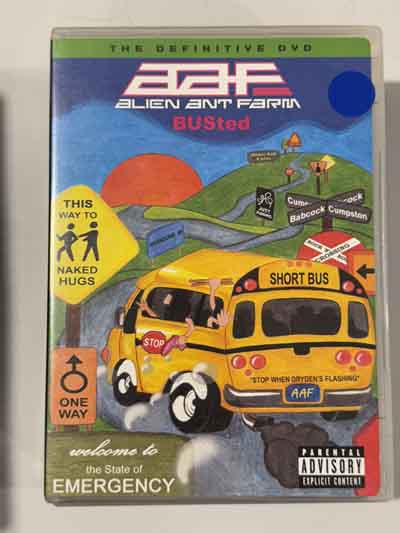 dvd – Alien Ant Farm Busted: The Definitive 2005