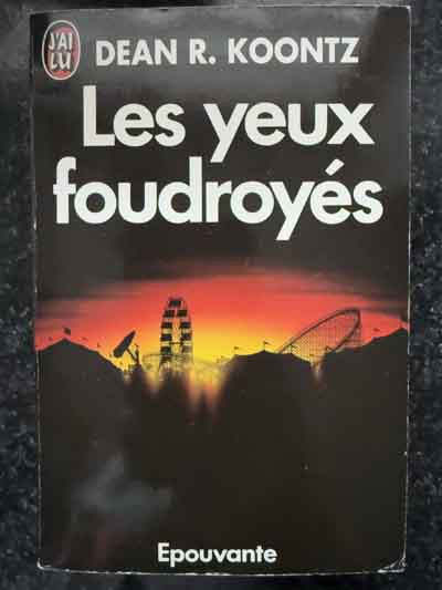 book – les yeux foudroyes