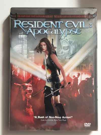 dvd – resident evil : apocalypse 2004