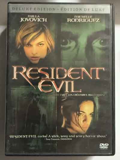 dvd – resident evil 2002