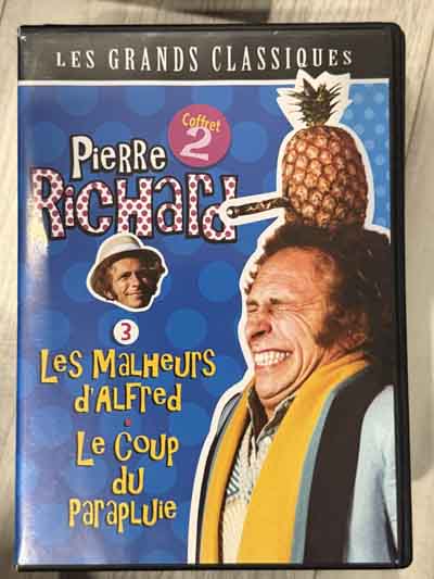 dvd – les malheurs d’alfred 1972 / le coup du parapluie