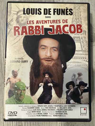 dvd – Les Aventures de Rabbi Jacob 1973
