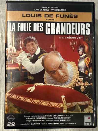 dvd – la folie des grandeurs 1971